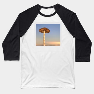 Mushroom Photograph Fungi Shroom Picture Baseball T-Shirt